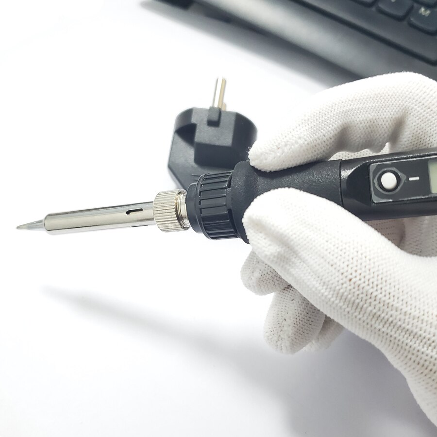 Aankomen 936H 80W 220V Lcd Digitale Thermostaat Verstelbare Loodvrij Elektrische Soldeerbout Mini Soldeerstation eu Plug