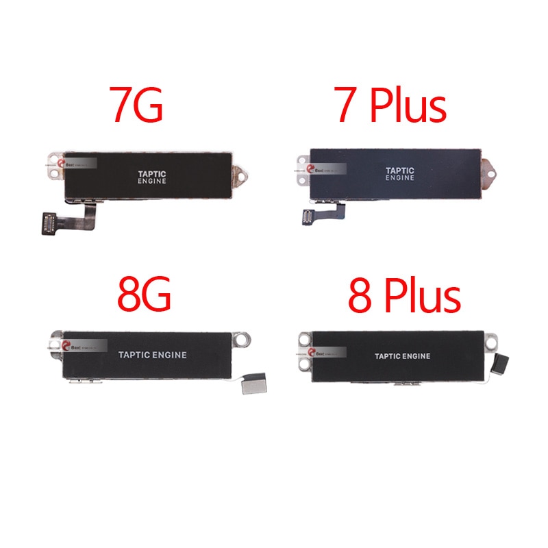 1 adet vibratör yedek parçalar iPhone 7 7G 8G 7 artı 8 artı titreşim Motor Flex kablo şerit değiştirme