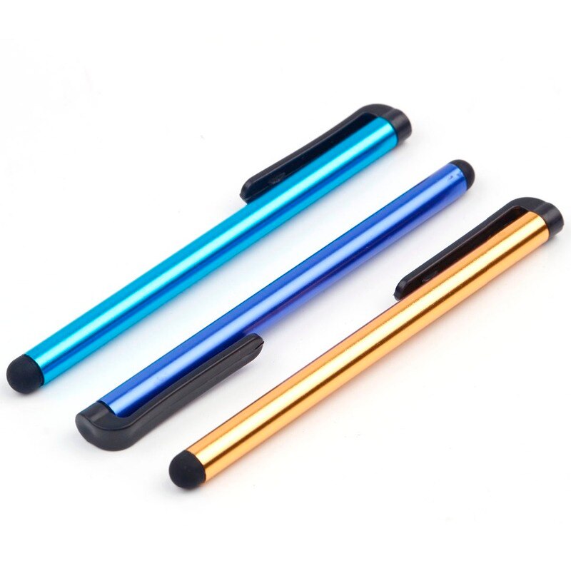 10 stuks capacitieve touchscreen stylus pen voor ipad air mini 2 3 4 voor iphone 4s 5 6 7 samsung universele tablet pc smartphone