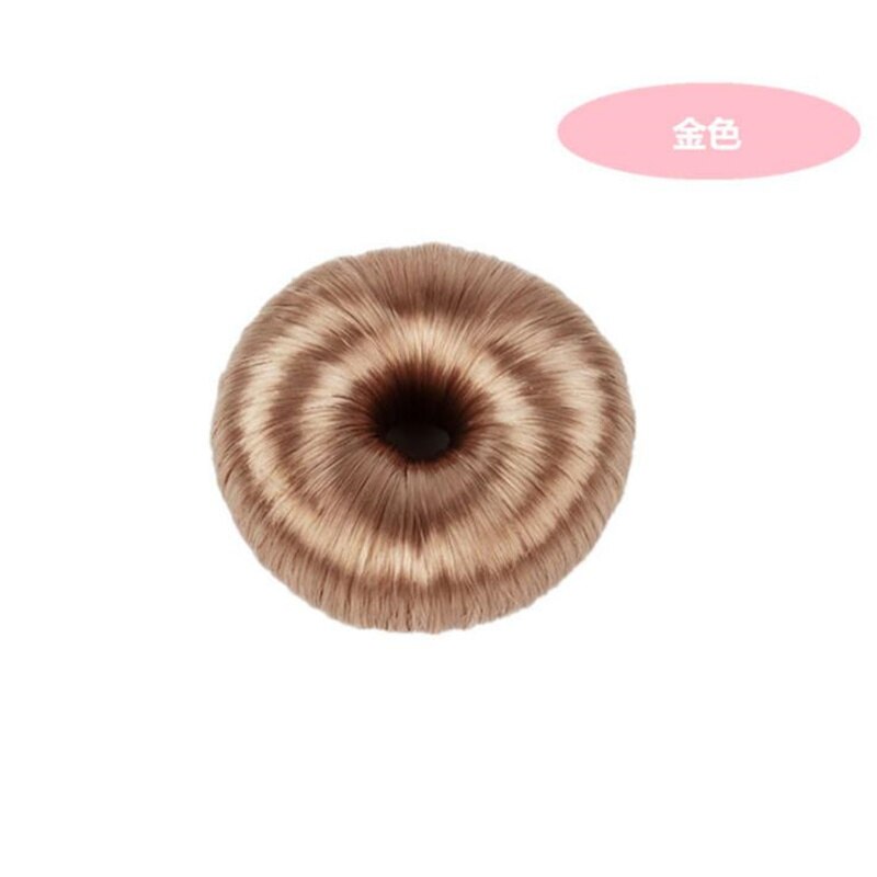 1 Pc Netwerk Populaire Diy Hair Styling Donut Natuurlijke Haar Chouchou Nep Pony Vrouwelijke Extensions Haarstukje: 12