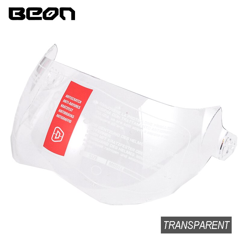 Beon motorhelmen vizier zwart transparant zilver bril glosses vizieren voor beon b -702 4 seizoenen helmen: T702 vizier helder