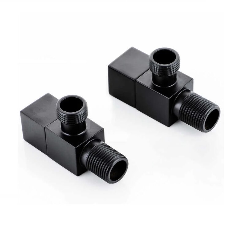 Winkel Ventil Wasser Regelventil Brus Gold Ecke Ventil Schlecht Wasserhahn Wasser Ventil 1/2*1/2 Edelstahl Schwarz Winkel ventile