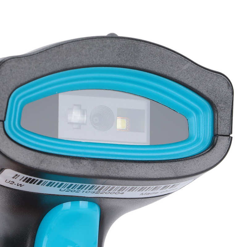 Lector de código de barras 3D, U2-W, S8 QR PDF417, 2,4G, inalámbrico, con cable, escáner de código de barras de mano, soporte USB, teléfono móvil, iPad