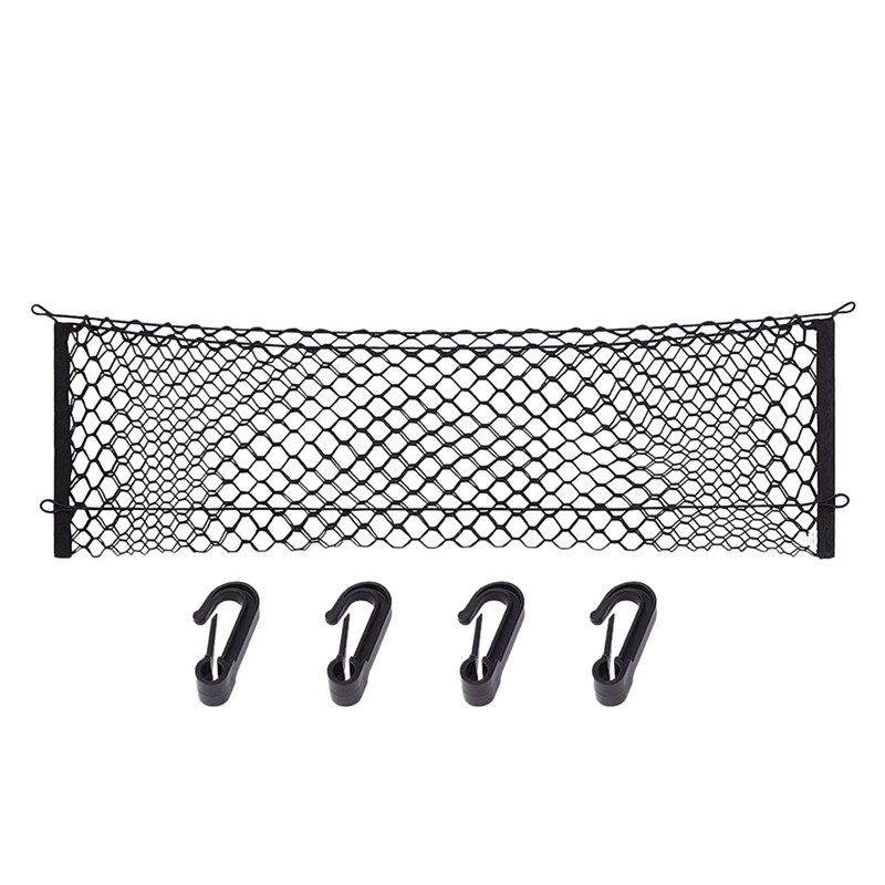 120X40CM Kofferbak Achter Opslag Netto Truck Auto Bagagenet Kofferbak Bagage Netto Geschikt Voor Auto Suv Pickup: Default Title