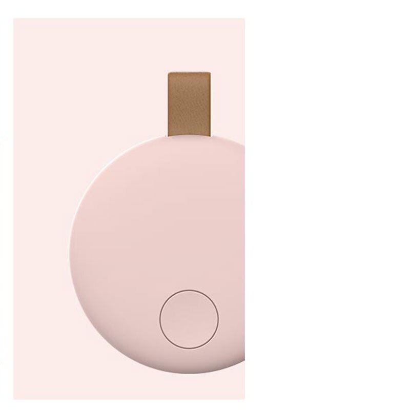 Xiaomi Ranres Smart Anti-Verloren Apparaat 15m Lange Afstand Twee-weg Wederzijdse Zoeken Sleutelhanger Portemonnee Mobiele Telefoon anti-Verloren Positionering: Pink