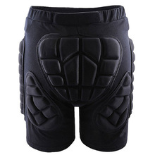 LGFM-équipement extérieur hanche short de protection Skate patinage Snowboard pantalon, noir L