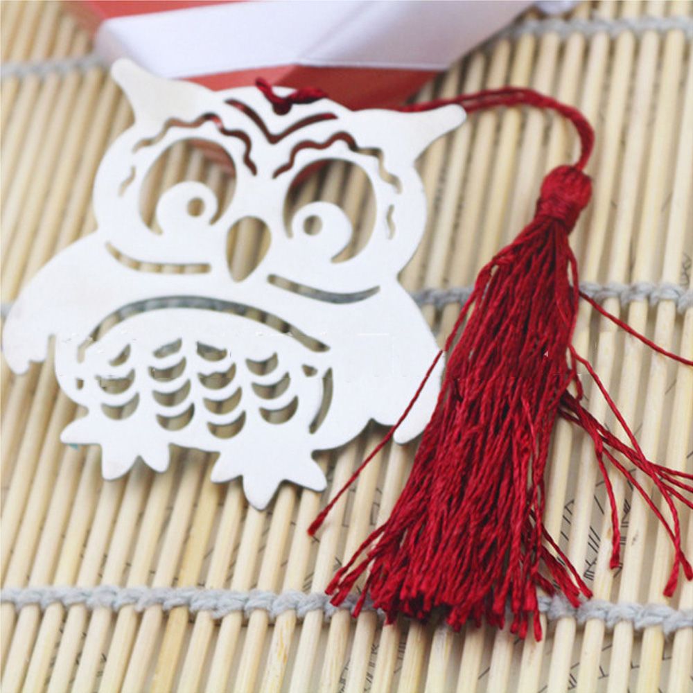 Metalen uil bladwijzer pagina houder notitieboek bindklemmen kawaii briefpapier leraar boek houder schoolbenodigdheden materiaal escolar