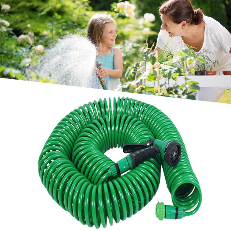 7.5/15/30m hageslange utvidbar magisk fleksibel vannslange plastslanger rør med sprøytepistol vanning vanning
