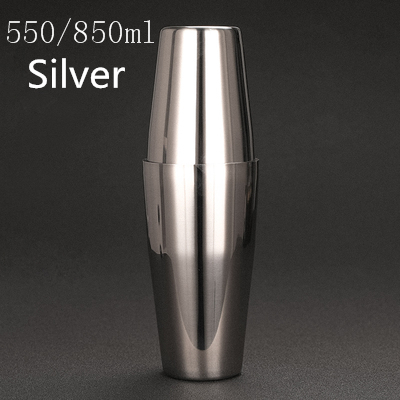 1pc 500ml Stainless Steel Cocktail Shaker Cocktail Mixer Wine Martini Drinking Japanese Style Shaker Party Bar Tools: Orange
