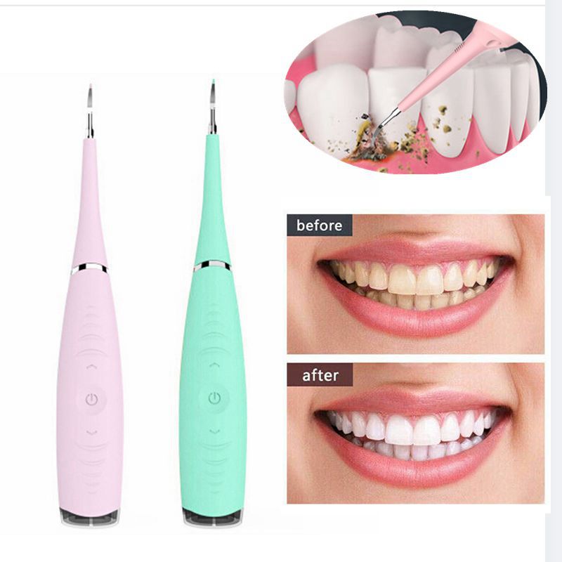 Limpiador Dental sónico eléctrico, limpiador Dental portátil para blanquear los dientes, higiene de la salud, blanco