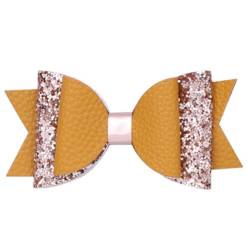Neue freundlicher Baby Mädchen Pailletten Haar Bogen Barrettes Haarnadeln Bowknot Zubehör Stirnband: 8