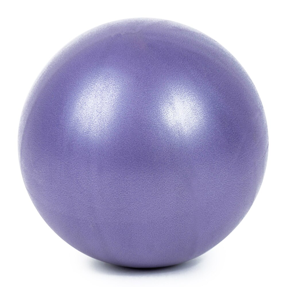 Lixada pelota yoga bolde 25cm pilates fitness gym balance træning træning anti-burst tyk stabilitet bold fysisk: Lilla