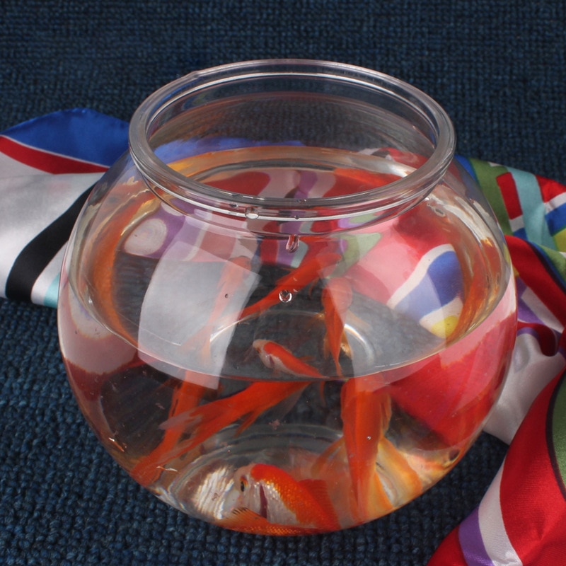 Magic Goldfish Bowl Stage Magic Tricks Appearing Goldfish Fish Magie Mentalism Gimmick Props Accessories Props Magician