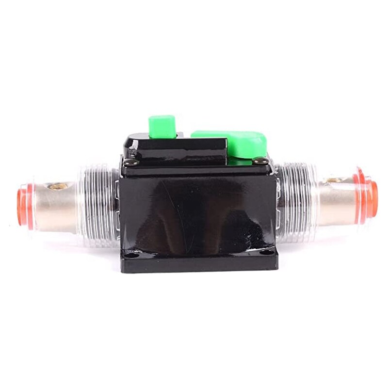 Assicurazione Audio per Auto 2V-24V DC 80A, per Auto Car Marine Boat Stereo Switch Audio Inverter protezione del sistema verde