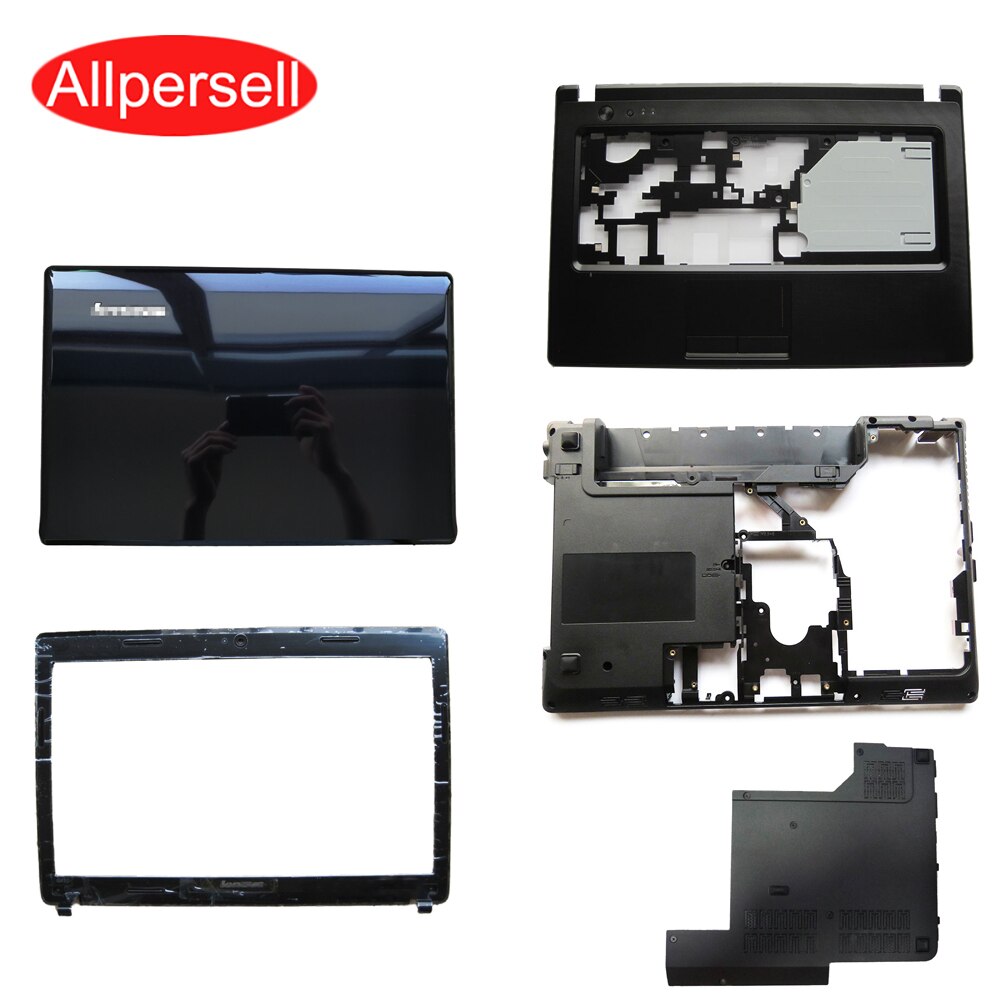 Funda de portátil para Lenovo G470 G475, cubierta superior, reposamanos, carcasa inferior, cubierta de disco duro, marco de pantalla, totalmente nueva