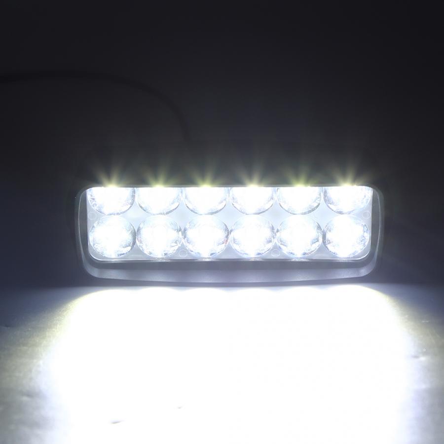 Electric Bike LED Strong Light Universal Motorcycle Tricycle Conversion Light High Brightness E-Bike 12V-80V 6W 12LED Light