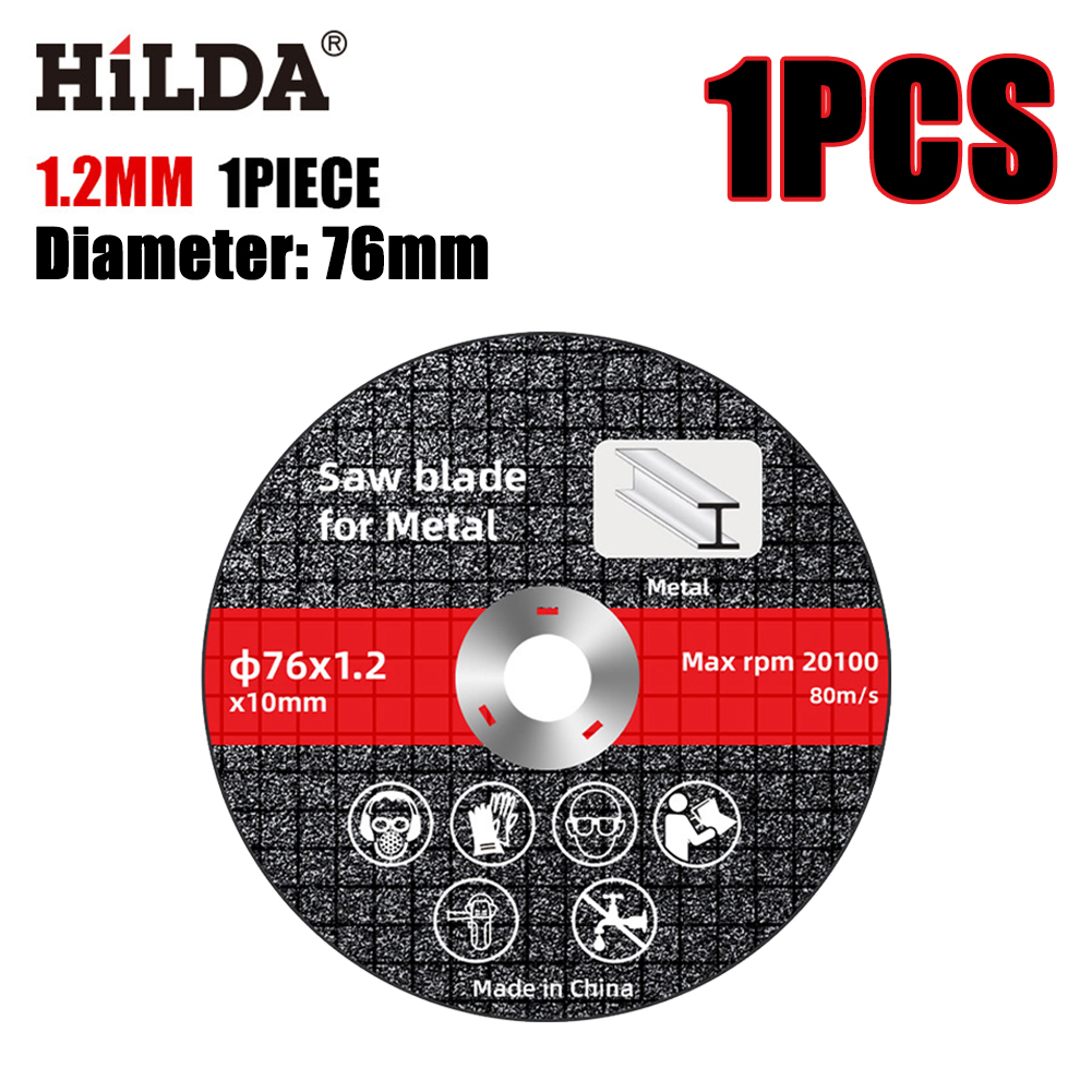 Disco de corte eléctrico de 10-1 piezas, hoja de 76mm, lijado, corte de ruedas circulares, hojas de sierra, amoladora angular de disco, accesorios: 145mm