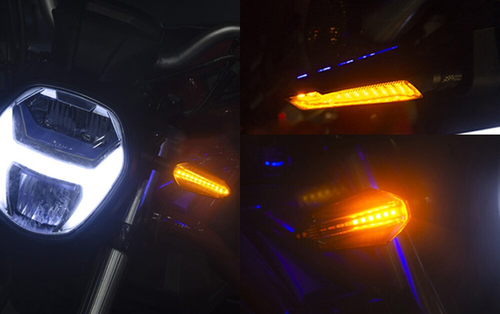 Clignotant en cours d'exécution lumières Flash | Moto pour SUZUKI GSXS 125 150 750 1000 F ABS GSXS750 GSXS1000