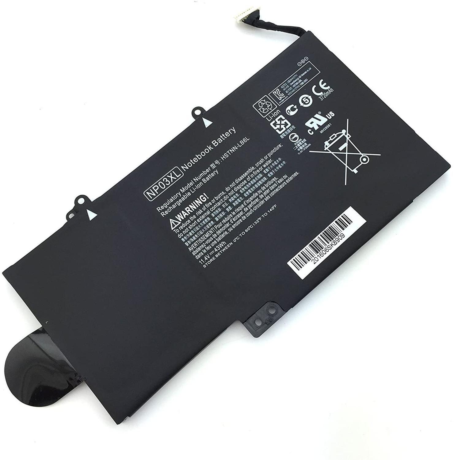 NP03XL Replacement Laptop Battery Compatible with HP Pavilion X360 13-A010DX 13-b116t Envy 15-U010DX TPN-Q147 TPN-Q146 TPN-Q148