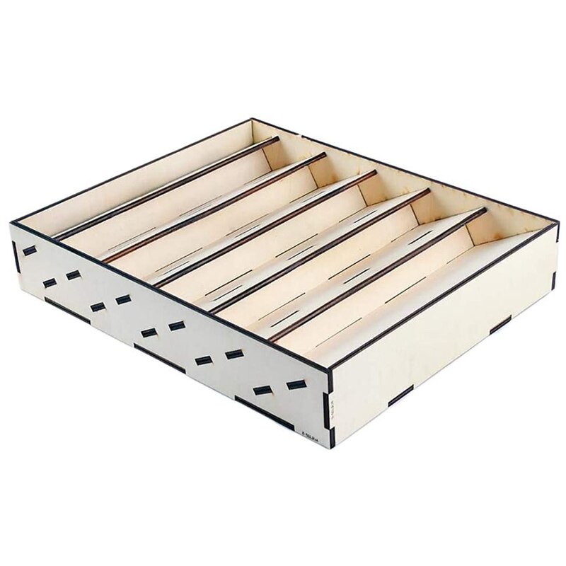Estante de pintura de madera, soporte organizador de pigmentos, soporte de botella de tinta, estante de almacenamiento de pinturas acrílicas para aerógrafo