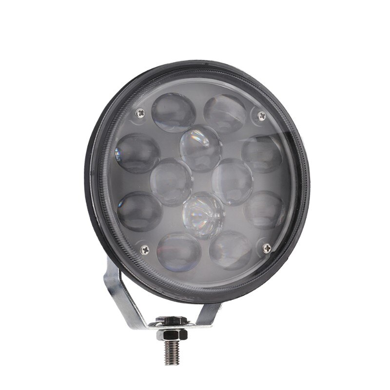 Faro Led redondo de 6 pulgadas para coche 60W 4D luz Led para 4x4 todoterreno ATV camión remolque RV imán faros de conducción Led foco portátil: 1pc lamp