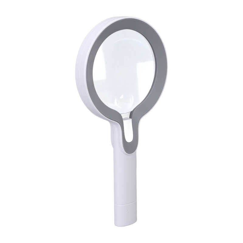 Lighted Magnifying Glass Pocket Magnifying Glass 10X Magnification for Jewelry for Document for Book