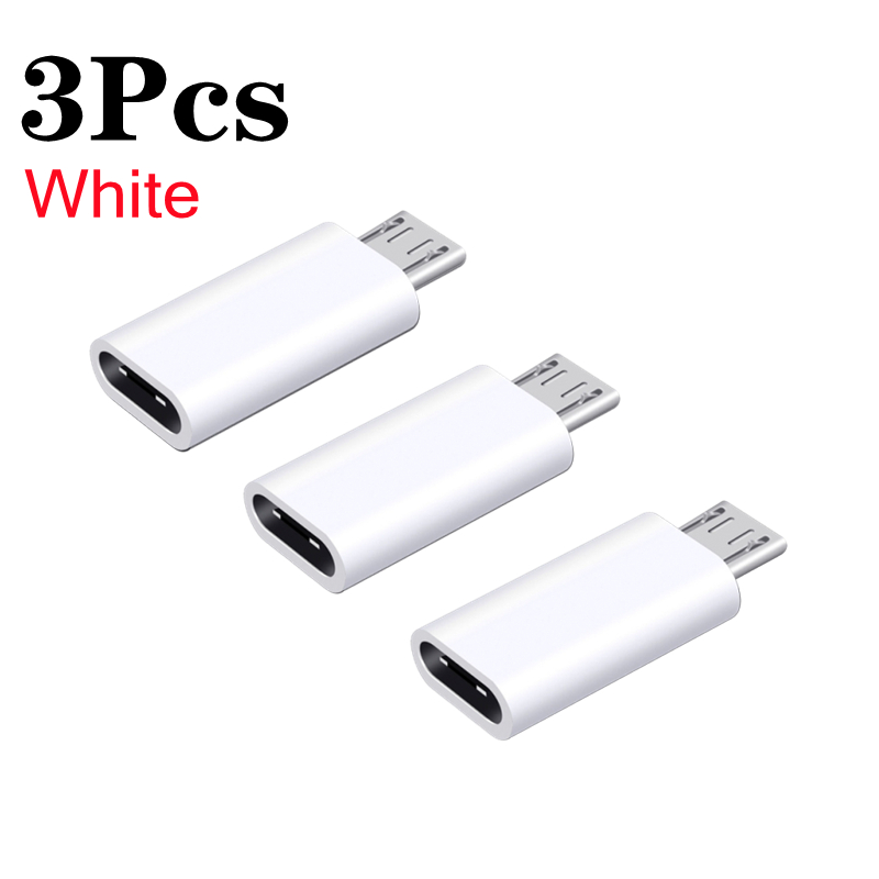 Type C To Micro USB Android Charging Adapter OTG Converter for Samsung Mi Huawei USB C To Micro USB Data OTG Sync Charger Jack: Yellow