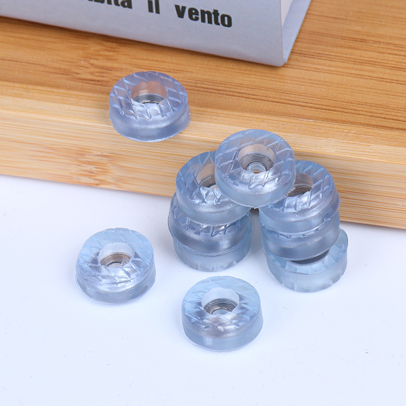 Soft Transparent Non-slip Pads Chair Table Feet Leg Bottom Pads Furniture Sofa Stool Foot Covers Floor Protectors: Default Title