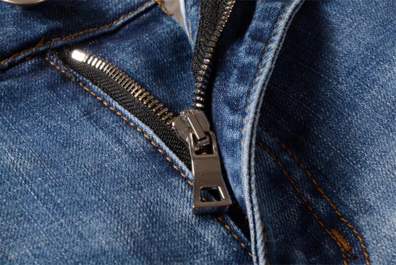 Kimsere hi street ripped biker jeans ødelagt motorcykel denim bukser streetwear jean bukser plus størrelse 28-42