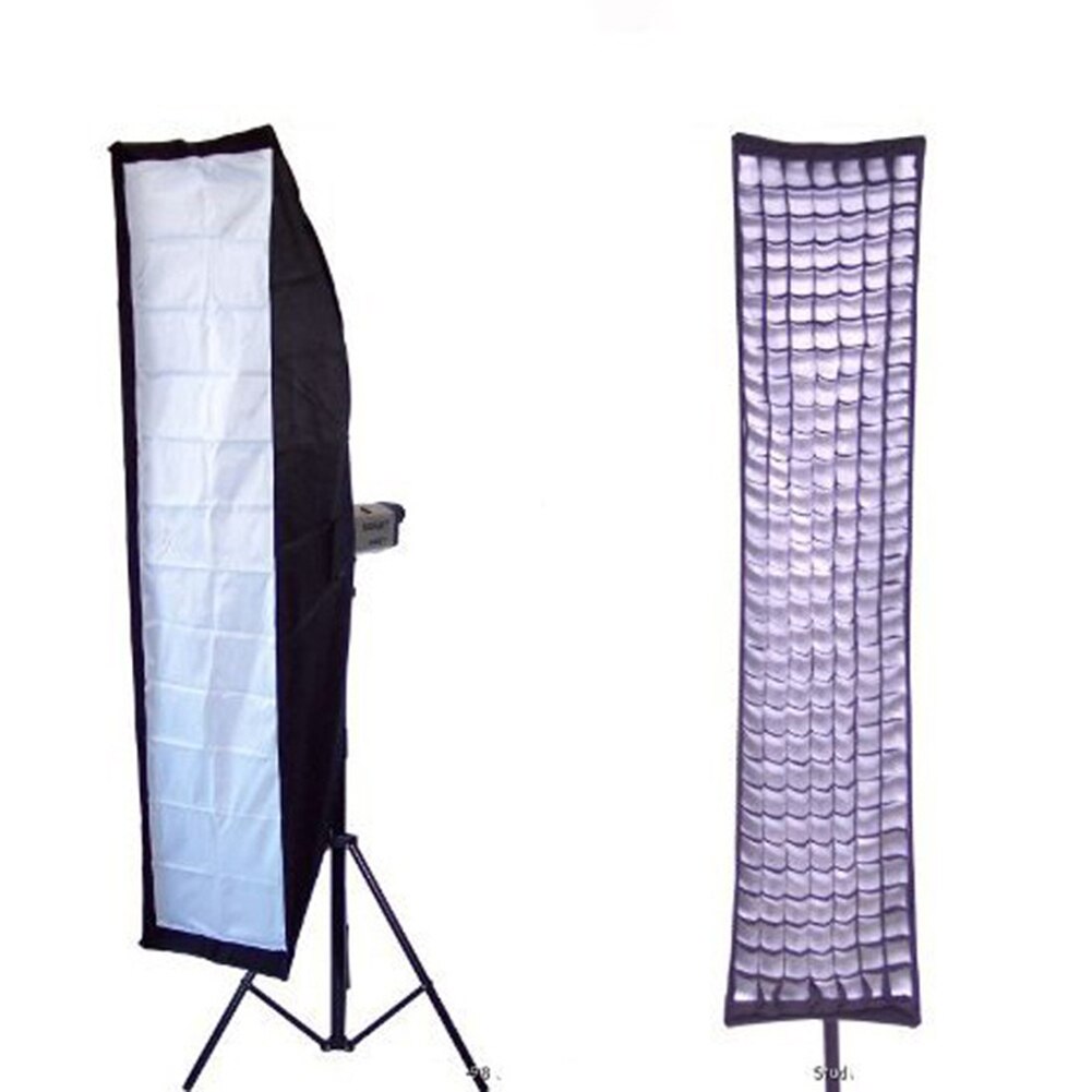 35 X 160cm Rectangle Softbox Honeycomb Grid Portable Portrait Photography Mesh Net Suitable For Studio Strobe Flash Light