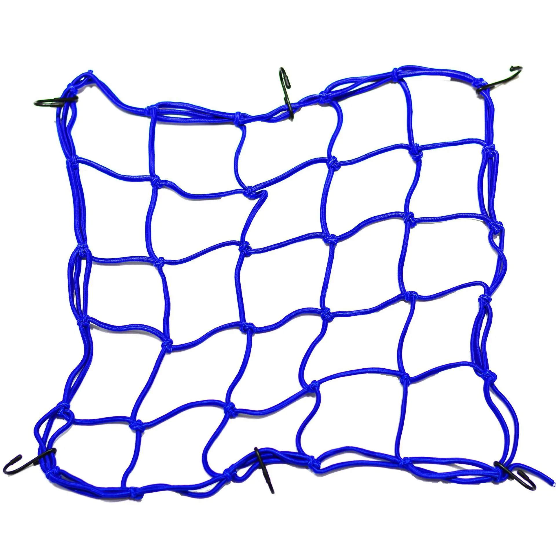 40x40 cm motorfiets 6 haken elastische bungee netto motorfiets opslag helm tank bagage mesh web motorfiets accessoires 5 kleuren