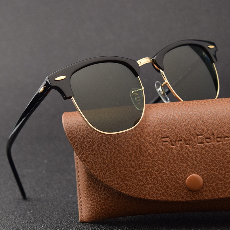 UV400 HD Gepolariseerde mannen vrouwen Zonnebril Klassieke mode retro zonnebril Coating Drive Shades gafas De Sol Masculino