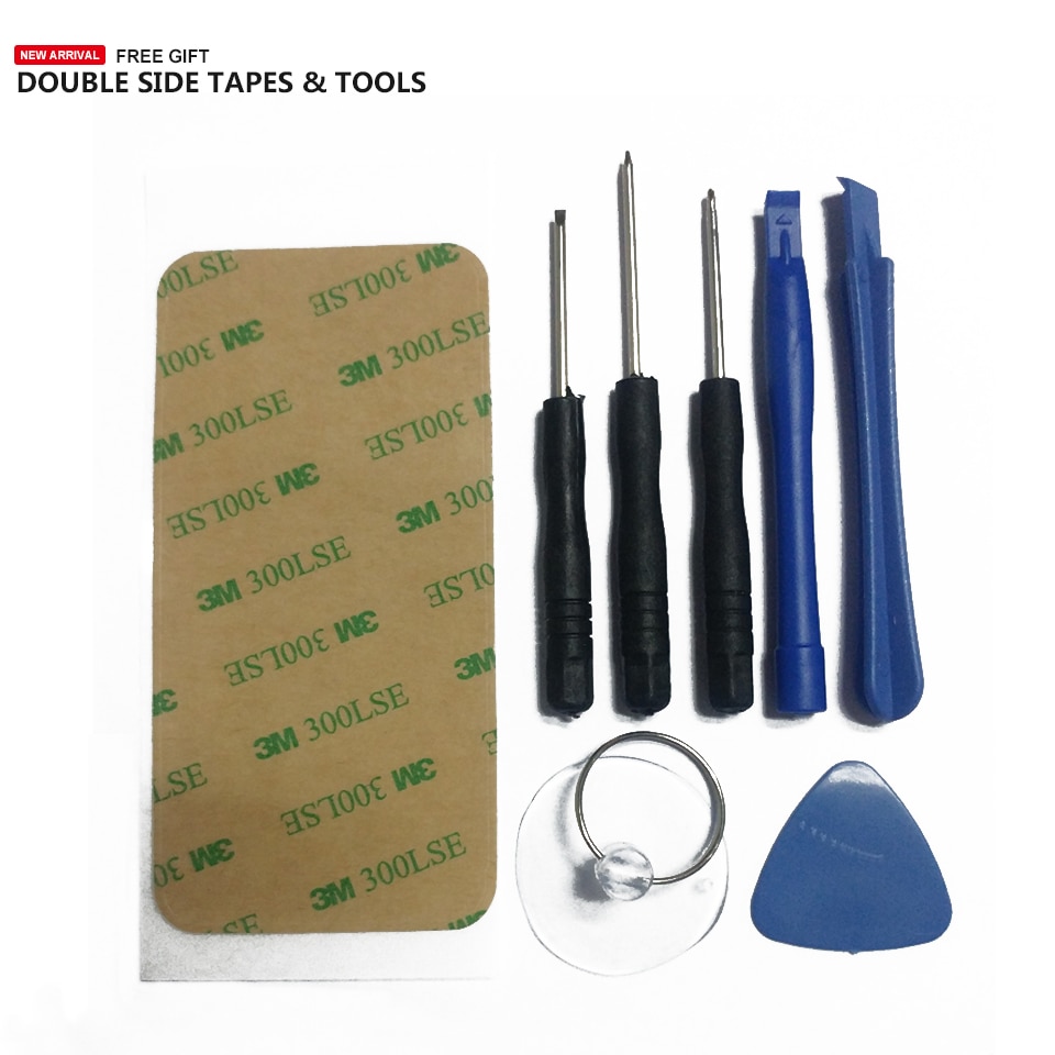 Voor lenovo tab  s8-50f s8-50l s8-50lc s8-50 lcd-scherm, touchscreen, digitizer, glasmontageonderdelen, gratis gereedschap