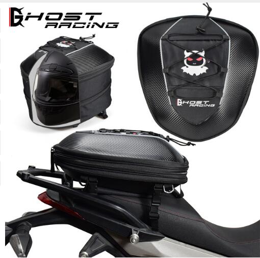 Wasserdichte Motorrad Schwanz Tasche Multifunktions Motorrad Hinten Sitz Tasche Moto-Cross Helm Hohe Kapazität Motorrad Reiter Rucksack
