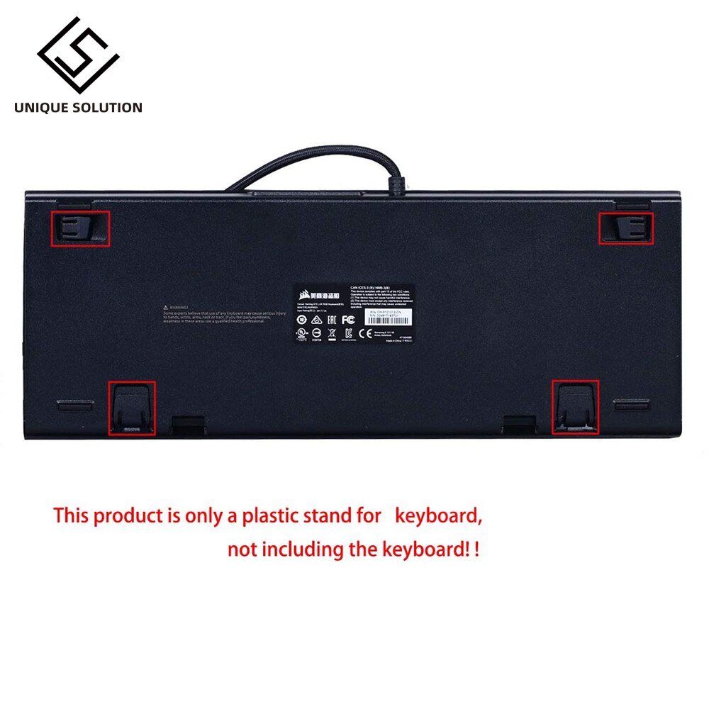 Soporte para teclado logitech MK345, MK320, MK330, MK100, MK250, MK120, K120, piezas de reparación de teclado