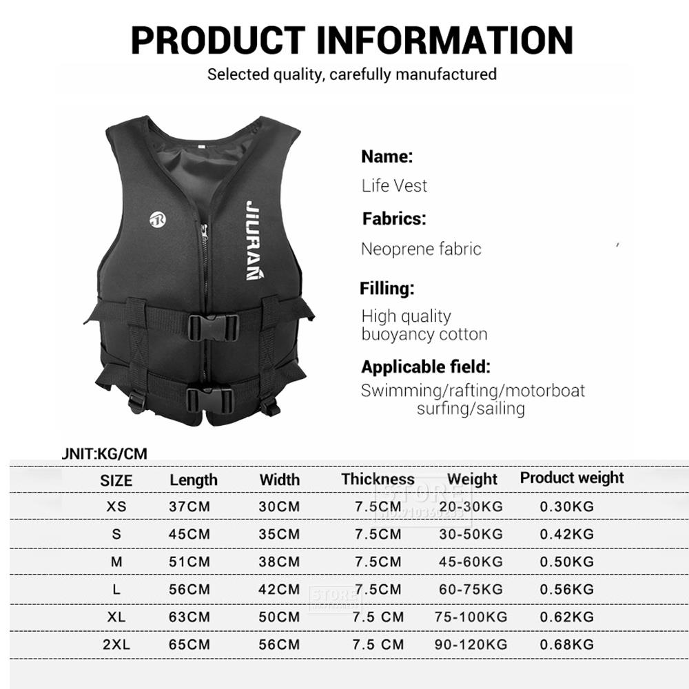 Zwemvest Volwassenen Surf Vest Kajak Wakeboard Reddingsvest Motorboten Vlot Rescue Boot Drifting Jet Ski Water Sport Zwemmen Rescue