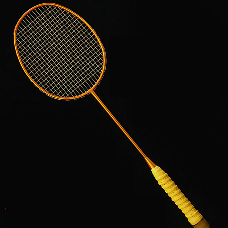 4U/5U Professionele Carbon Geïntegreerde Badminton Racket Ultra Licht Multicolor Enkele Shuttle Racket Voor Game Training -40