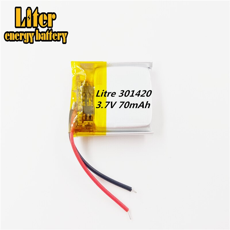 direct Bluetooth 301420 3.7V 70MAH 301520 301420 compound lithium battery
