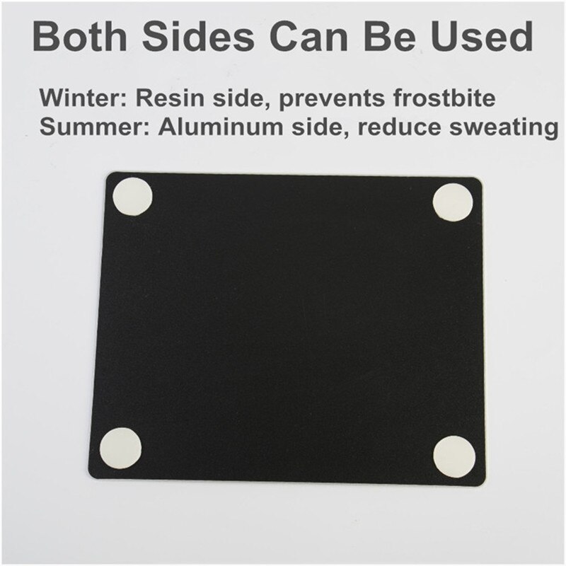 Aluminum mousepad Double side Gaming Mouse Pad Metal Non-Slip Thin Computer Mouse Pads Gaming For Macbook PC laptop Waterproof