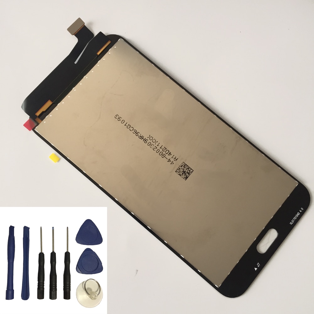 Puede ajustar el brillo para Samsung Galaxy J7 J727 SM-J727P J727V J727A pantalla táctil + conjunto de pantalla LCD + herramientas gratuitas