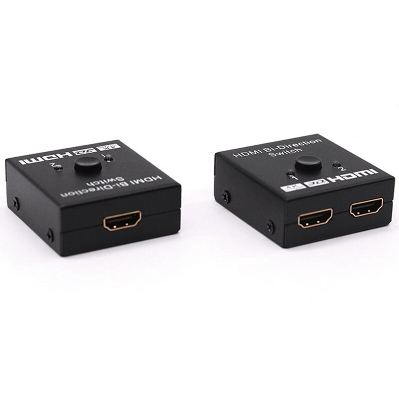 4K Hdmi Switch Hdmi Bi-Directionele 1X2 / 2X1 Ab Switcher Splitter Voor PS4 Pro/4 Tv doos Brand Tv Stick Hdmi Splitter