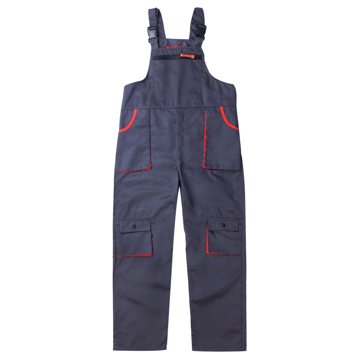 Heren grote mouwloze garage jumpsuit monteur kleding ambachtsman werkkleding coole casual cargo overalls lange broek zakken: 1 / Ik