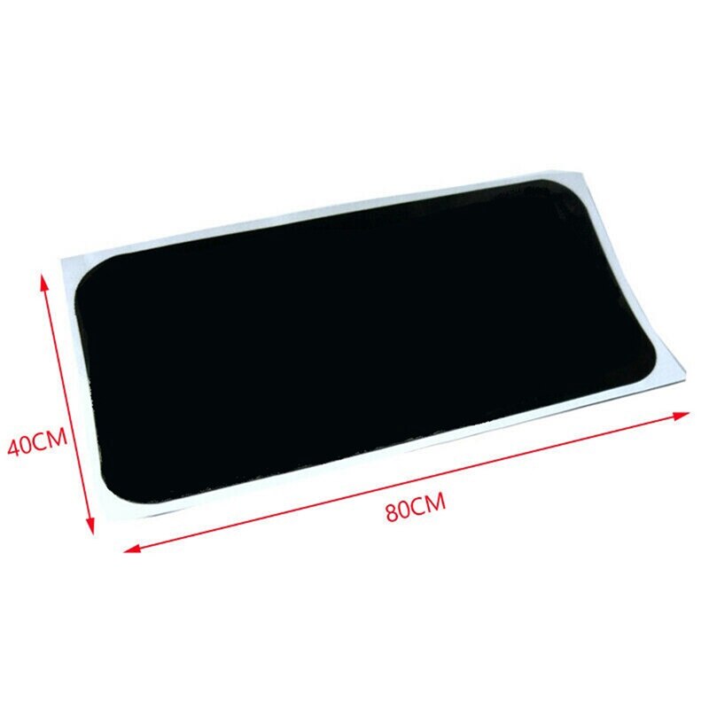 Decoración de techo de coche panorámica Skylight cubierta película pegatina Kit de protección, 80X40cm