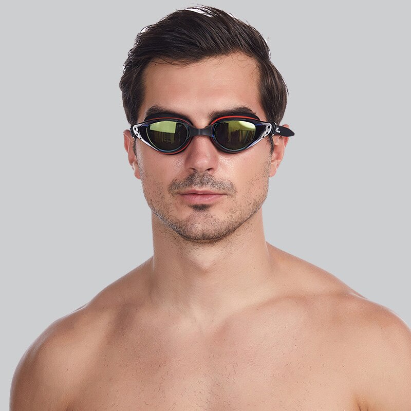 Kurzsichtige Schwimmen Brille Hd Wasserdichte und Nebel-beweis Mann Frau Kinder Große Rahmen Tauchen Getriebe Schwimmen Gläser