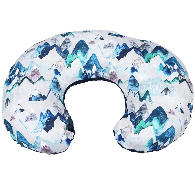 Enfermagem recém-nascido do bebê amamentação travesseiro capa de enfermagem slipcover protector caso moderno removível elástico capas