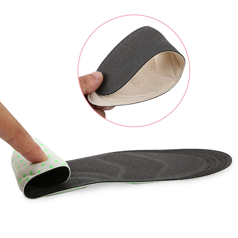 4d flock memory foam -ortoottinen pohjallinen holvikaaria tukevat ortopediset pohjalliset kenkiin litteäjalkojen jalkojen hoitopohja kengän ortopediset pehmusteet