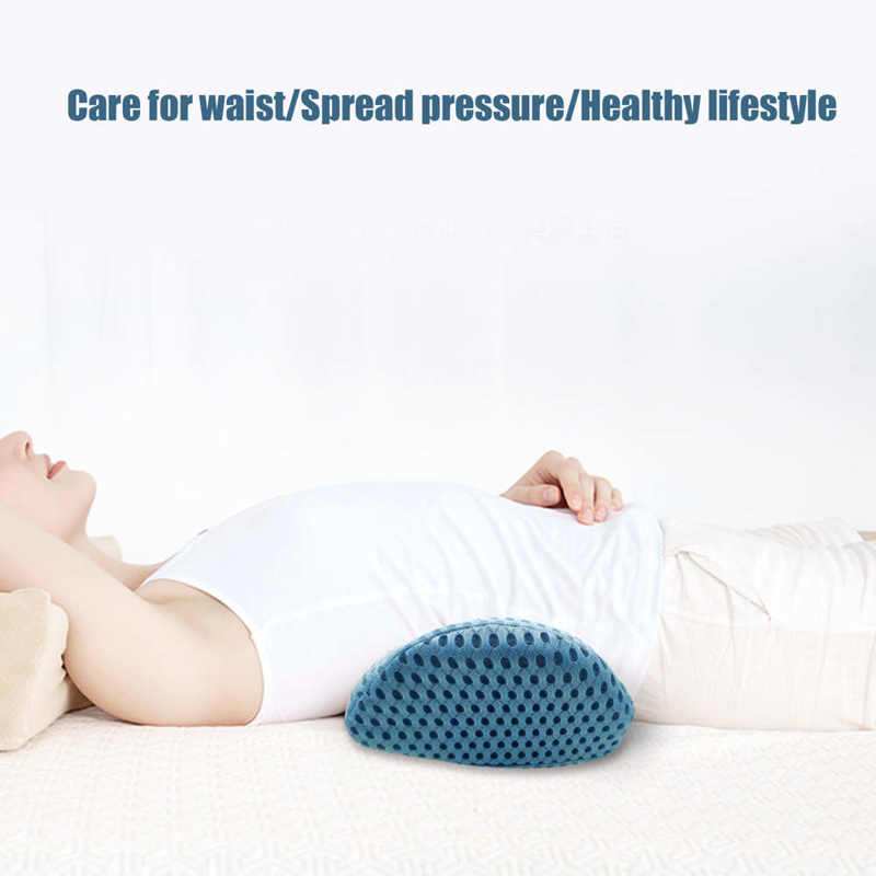 Multifunctional Lumbar Lower Back Support Pillow Waist Pain Relief Pillow Cushion