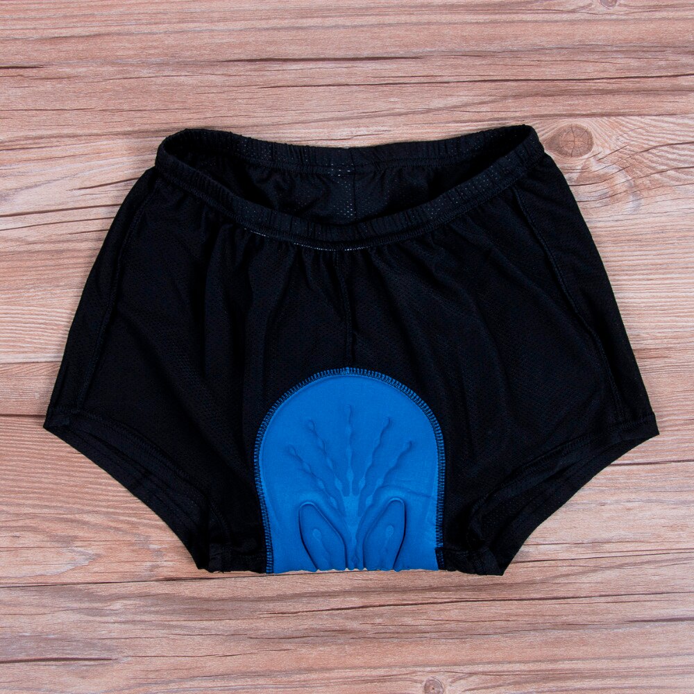 Spons gevoerd heren fietsondergoed fiets comfortabel sportondergoed gel 3d gevoerde fietsbroek