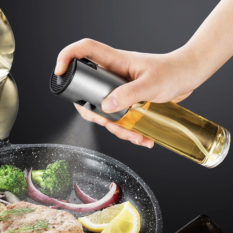 Oil Spray Bottle Cooking Baking Vinegar Mist Sprayer Barbecue Spray Bottle for Kitchen Cooking BBQ Grilling Roasting Spray bottl