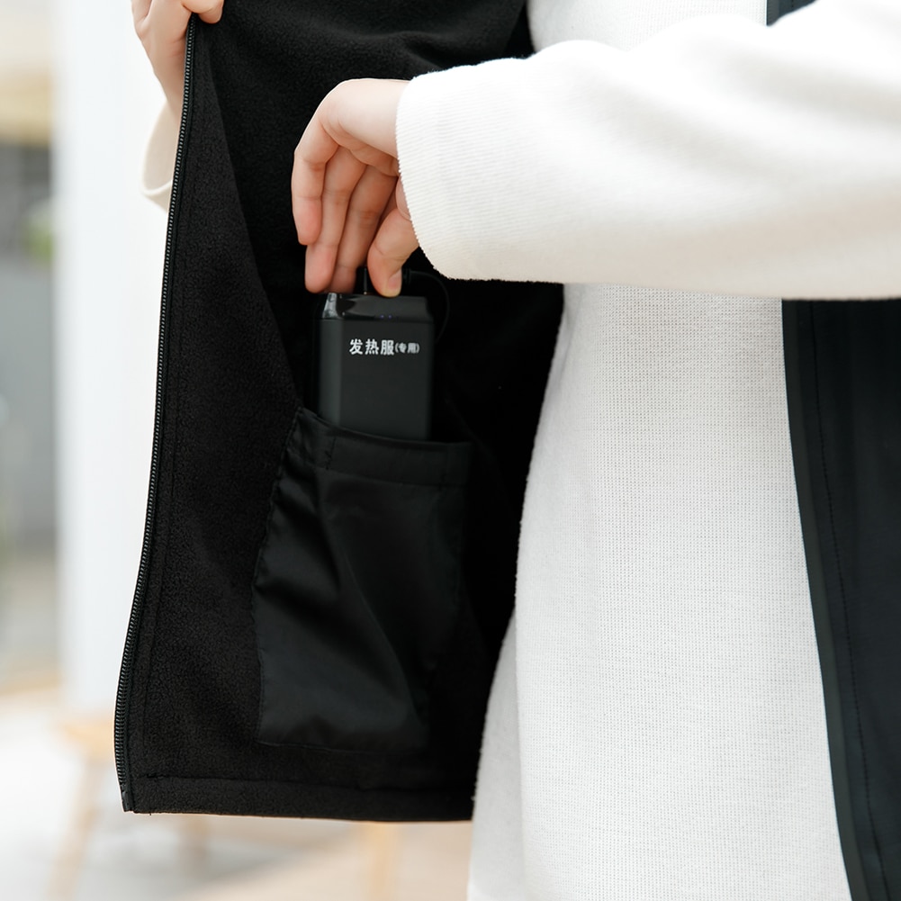 Winter Motorcycle Motocross Gear Body Armor Vest Electric Thermal Waistcoat Clothes Temperature Adjustable Heated Body Protector